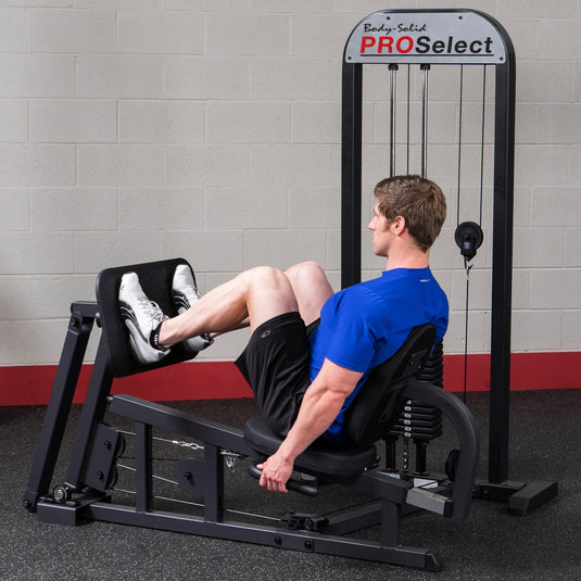 Body Solid - PRO SELECT LEG PRESS, 210LB STACK - GLP-STK