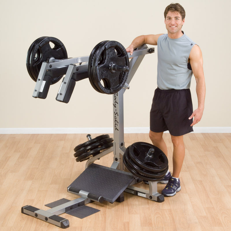 Load image into Gallery viewer, Body Solid - Leverage Squat/Calf Machine - GSCL360
